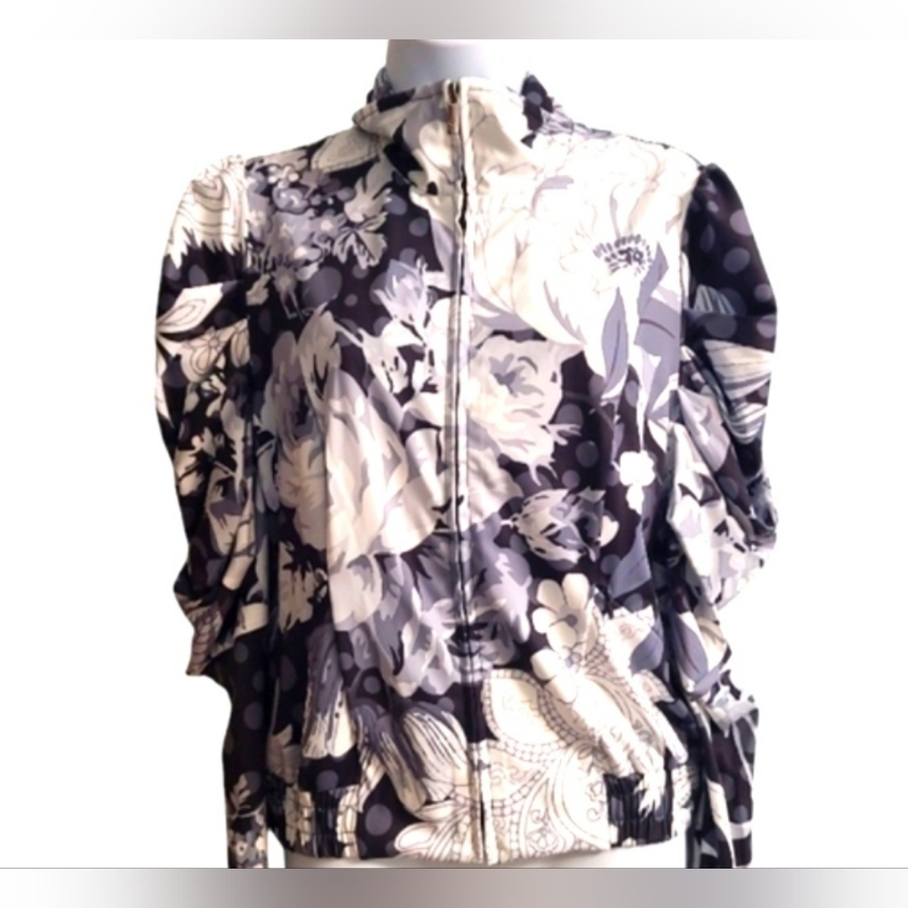 Sassy Jones Krystn Draped Jogger Jacket